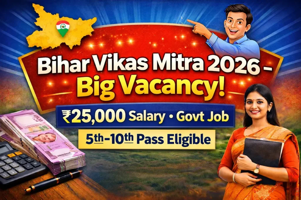 Bihar Vikas Mitra Recruitment 2026