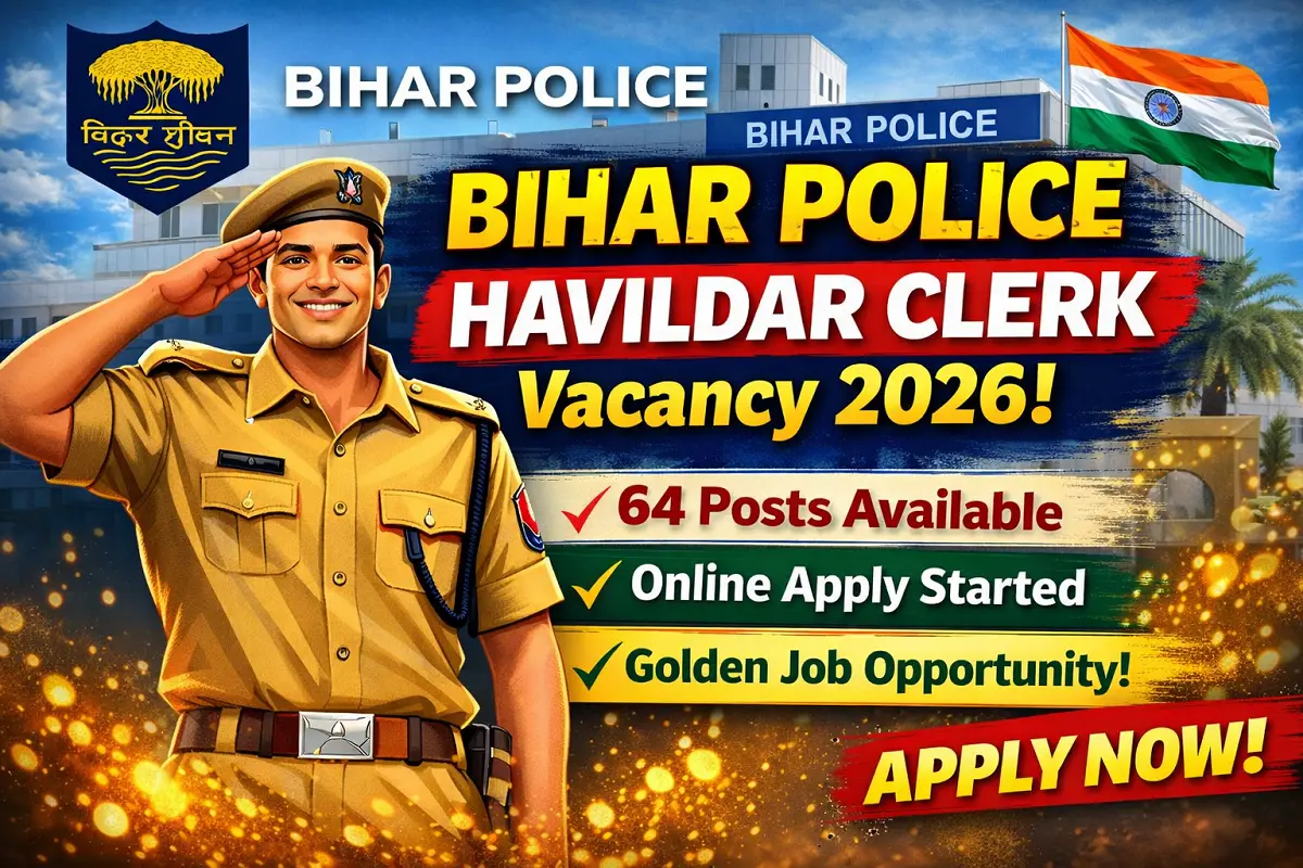 Bihar Police Havildar Clerk Recruitment 2026